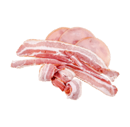 Red Bacon Meat