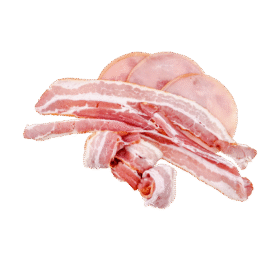 Red Bacon Meat