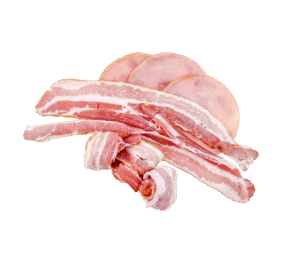 Red Bacon Meat