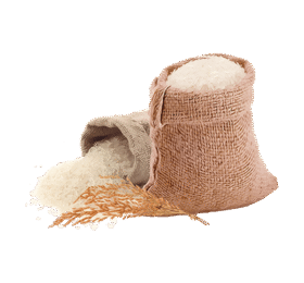 White Rice Bags