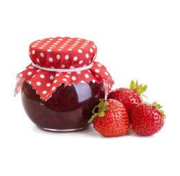 Red Strawberry Jam