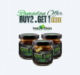 Nature Elixirs Pure Himalayan Shilajit Resin 30g – Ramadan Buy 2 Get 1 Free Offer (90g Bundle)