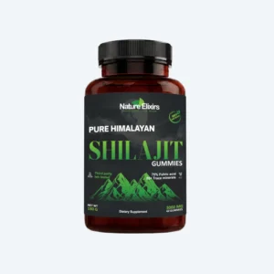 shilajit gummies by nature elixirs uk