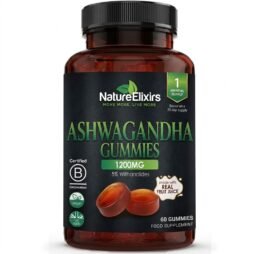 Ashwagandha Gummies 1200mg – Premium 60 Gummies UK | Nature Elixirs