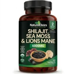 Shilajit, Sea Moss & Lion’s Mane |120 Capsules